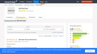 
                            12. DEFONTANA Evaluaciones de 35 - Computrabajo