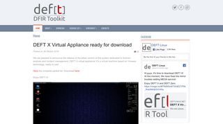 
                            10. DEFT – A DFIR Toolkit