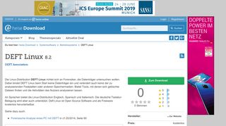 
                            4. DEFT Linux | heise Download