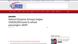 
                            7. Defunct Dynamic Airways lodges US$200,000 bond to refund ...
