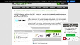 
                            9. DEGIRO Erfahrungen im Test 2019 » Erfahrungsbericht & Bewertung