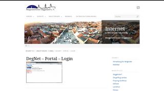 
                            4. DegNet – Portal – Login | DegNet e.V.