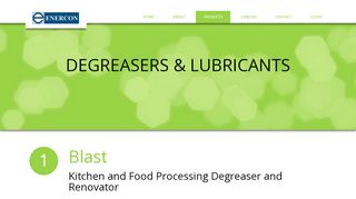 
                            8. Degreasers & Lubricants - Enercon Water Treatment Ltd.