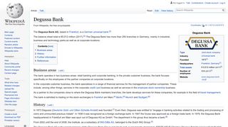 
                            6. Degussa Bank - Wikipedia