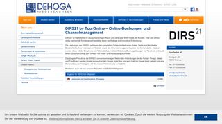 
                            12. DEHOGA Niedersachsen: TourOnline AG