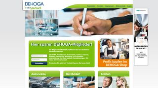 
                            12. DEHOGA Sparbuch: Login