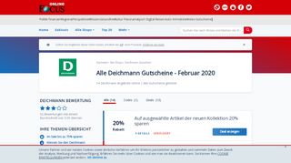 
                            1. Deichmann Gutscheine: 75% Rabatt - Februar 2019 - Focus