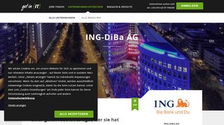 
                            11. Dein IT-Einstieg bei der ING-DiBa AG - get in IT