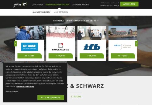 
                            13. Dein IT-Einstieg bei der ROHDE & SCHWARZ GmbH & Co. KG - get in IT