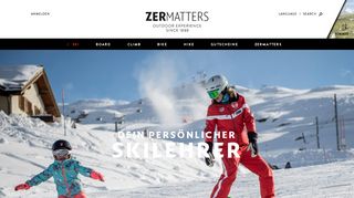 
                            5. Dein persönlicher Skilehrer | Zermatters