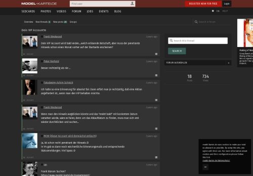 
                            4. Dein VIP Account · Forum · model-kartei.de