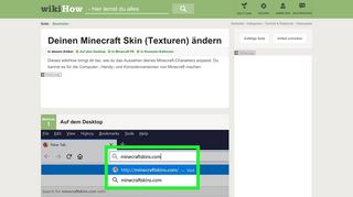 
                            10. Deinen Minecraft Skin (Texturen) ändern – wikiHow