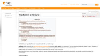 
                            13. De:Installation at Hosteurope - TYPO3Wiki