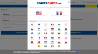 
                            4. Déjà inscrit - Sports Direct