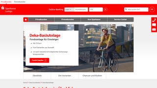 
                            13. Deka-BasisAnlage | Sparkasse Lemgo