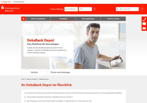 
                            12. DekaBank Depot | Kreissparkasse Biberach