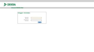 
                            4. DEKRA Rail Inlogpagina