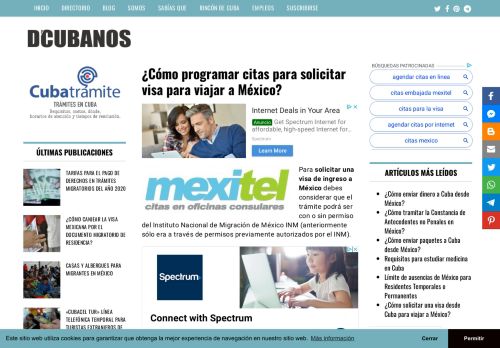 
                            6. Del Consulado de México en Cuba. Programación de citas para ...