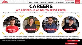 
                            2. Del Taco - Careers