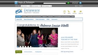 
                            9. Delaware Department of Education / DDOE Main Homepage
