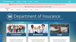 
                            9. Delaware Department of Insurance - State of Delaware
