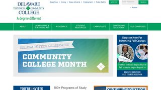 
                            1. Delaware Technical Community College