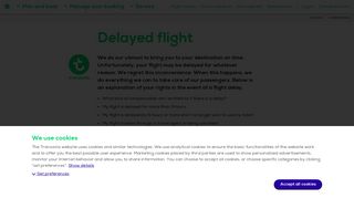 
                            11. Delayed flight - Transavia