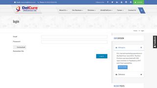 
                            2. DelCure LifeScience Ltd. | login