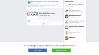 
                            7. Delegación Regional de Servicios Educativos Zona Norte - Facebook