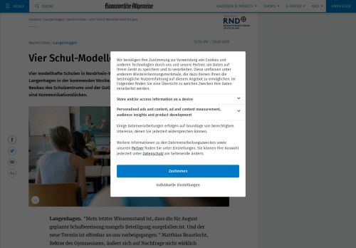 
                            8. Delegation besichtig vier modellhafte Schulen in NRW - HAZ