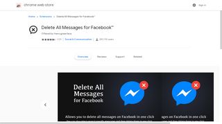 
                            9. Delete All Messages for Facebook™ - Google Chrome