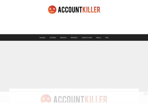 
                            9. Delete your Ask.FM account | accountkiller.com