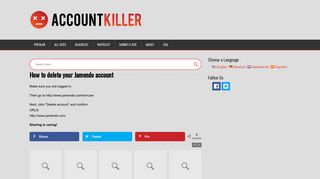 
                            12. Delete your Jamendo account | accountkiller.com