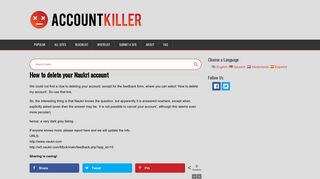 
                            10. Delete your Naukri account | accountkiller.com
