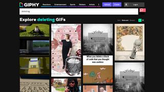
                            10. Deleting GIFs - Get the best GIF on GIPHY