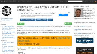 
                            9. Deleting item using Ajax request with DELETE and OPTIONS