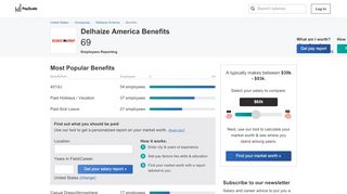 
                            6. Delhaize America Benefits & Perks | PayScale