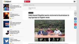 
                            10. Delhi-based Shyplite wants ecommerce businesses to say bye-bye to ...