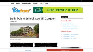 
                            8. Delhi Public School Gurgaon: Admission, Fee, Acadamic - Edufever