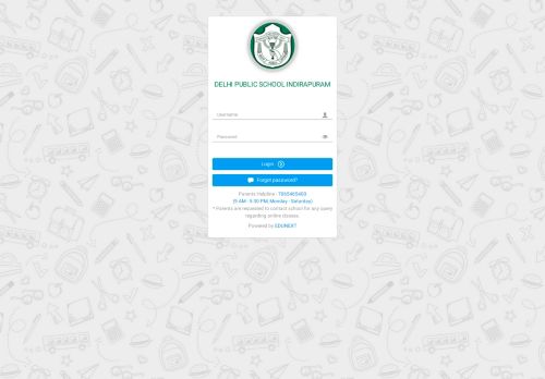 
                            7. DELHI PUBLIC SCHOOL INDIRAPURAM LOGIN PAGE