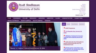 
                            4. Delhi University