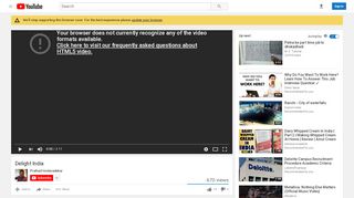 
                            5. Delight India - YouTube