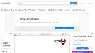
                            11. DELISprint 6. DELISprint 6 Version _ Version _ ... - DocPlayer.net