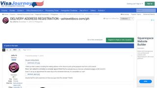 
                            11. DELIVERY ADDRESS REGISTRATION - ustraveldocs.com/ph - Philippines ...