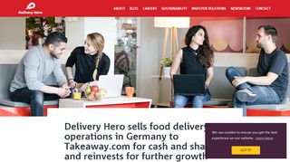 
                            4. Delivery Hero sells food delivery operations in Germany to ...