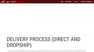 
                            7. Delivery Shipping Process | Custom.co.id