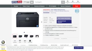 
                            9. Dell C1660w Farblaserdrucker | OFFICE Partner