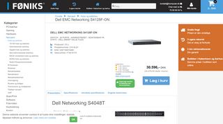 
                            11. Dell EMC Networking S4128F-ON - switch - 28 porte - Administreret ...