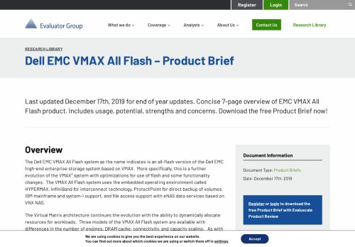 
                            9. Dell EMC VMAX All Flash - Product Brief - Free Download