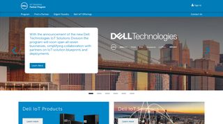
                            12. Dell IoT Solutions Partner Program